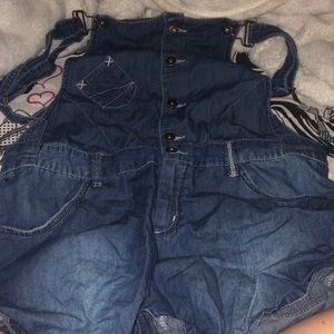 denim overalls